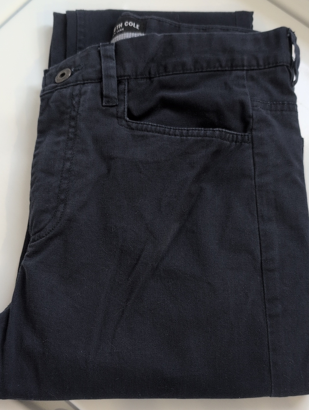 30/32 Kenneth Cole Navy Men's Chino Pants
